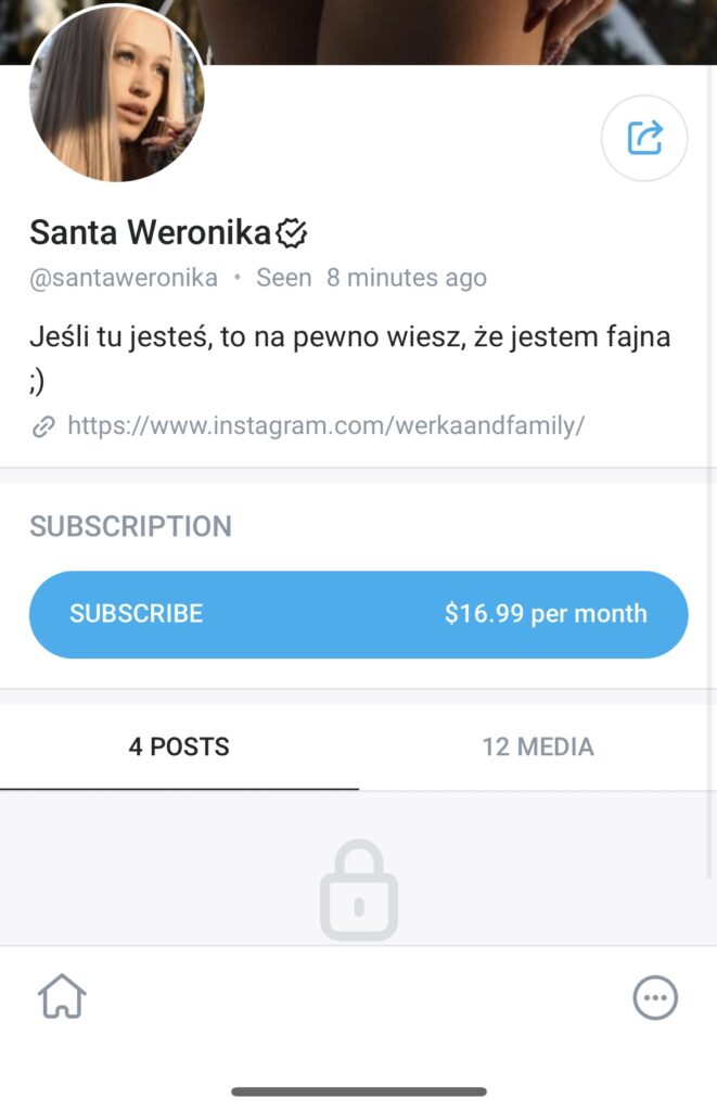 Polska tiktokerka znana z profilu Mama i Werka założyła niebieską platformę