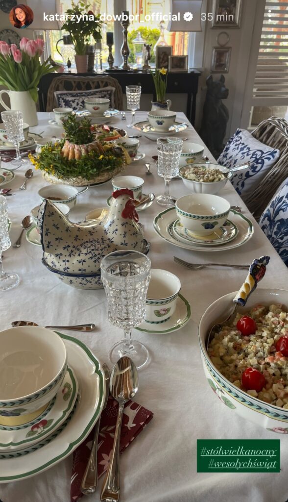 Stoły wielkanocne gwiazd. Od luksusu po domową klasykę. Tak świętowali celebryci