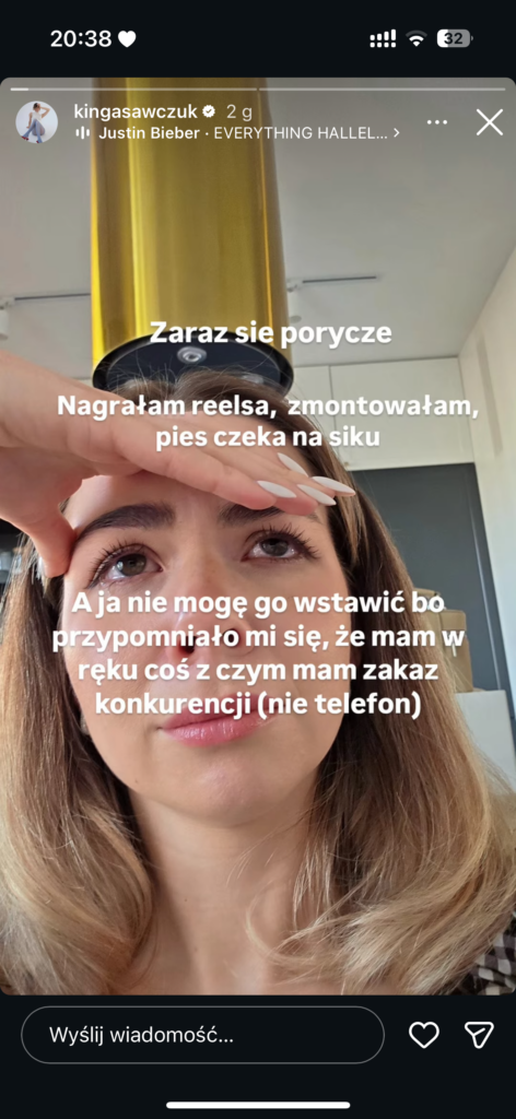 Ciężkie życie influencerki. Nie wyszła jej rolka, więc się popłakała