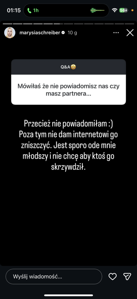 Marianna Schreiber ma nowego chłopaka. „Jest sporo ode mnie młodszy”